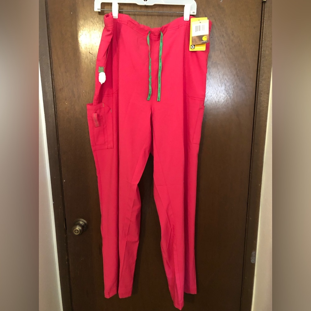 New with tags. Carhartt scrub pants size 2x pink